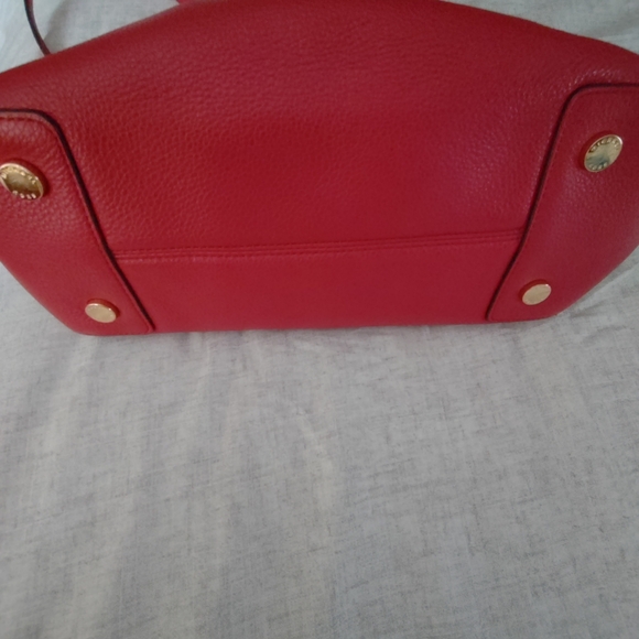 Michael Kors Large Riley 🎒 Red Purse - Picture 12 of 14